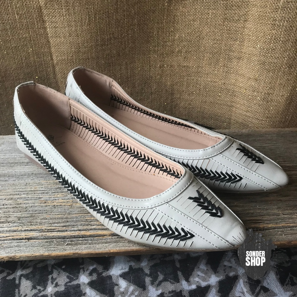 G.C. Shoes woven ballet flats